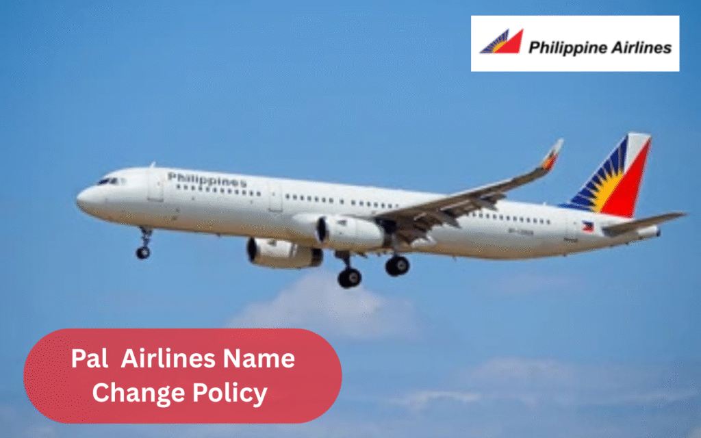 pal airlines name change policy