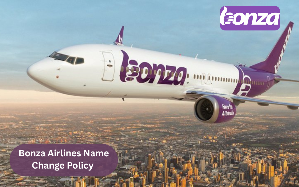 bonza airlines name change policy