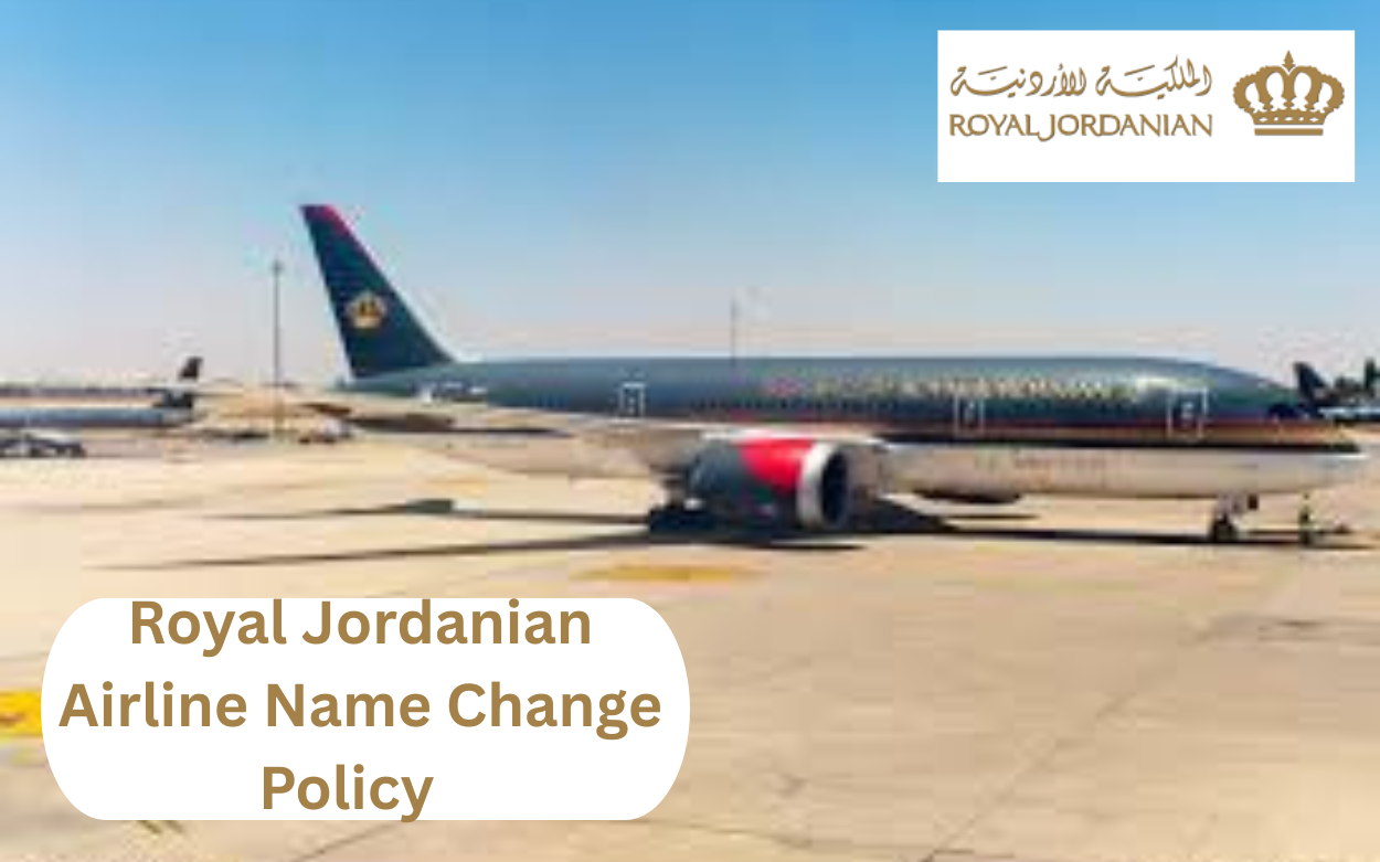 royal jordanian airline name change policy