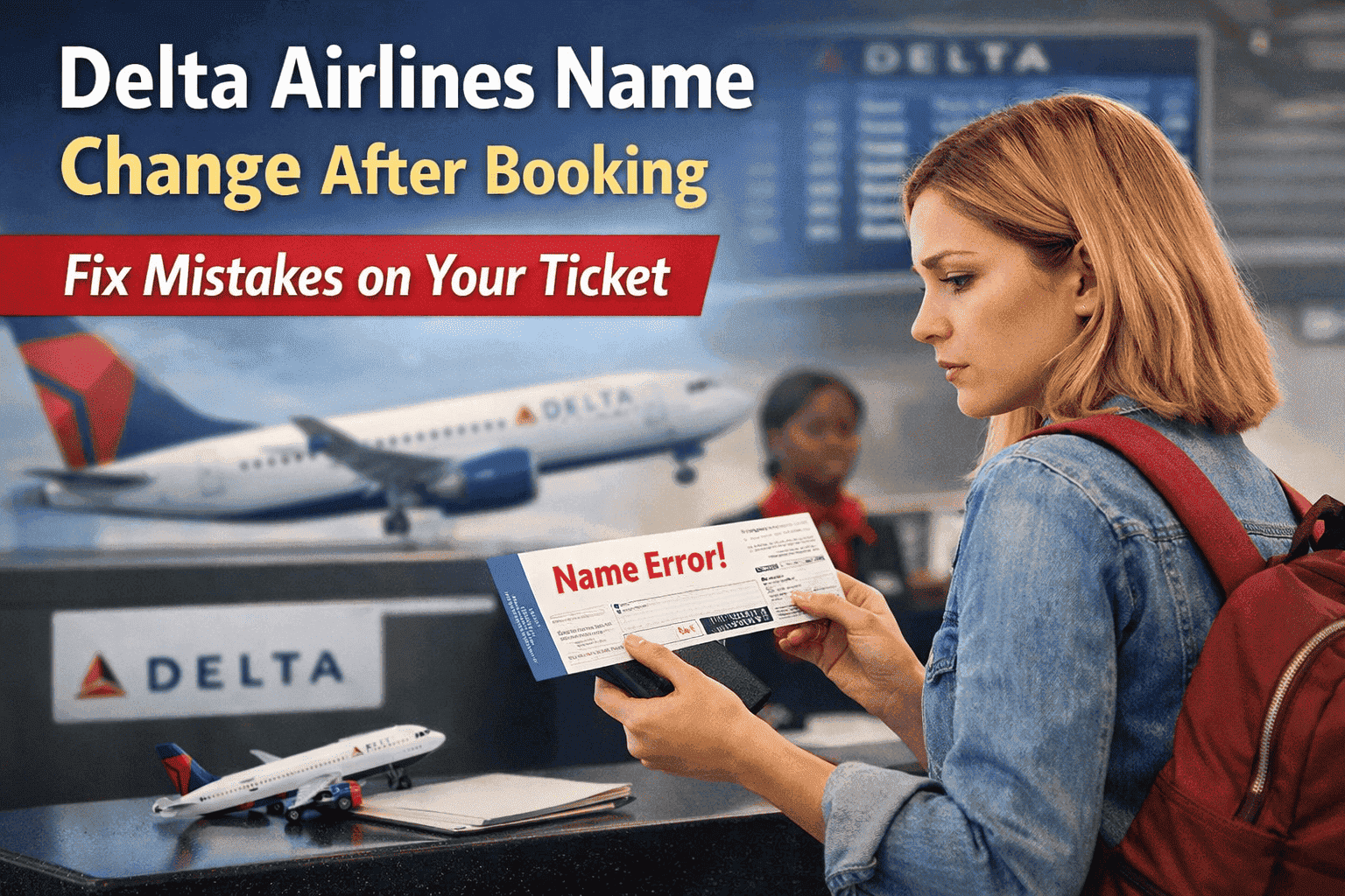 Delta Airlines Name Change After Booking.