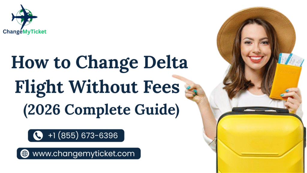 change Delta flight without fees