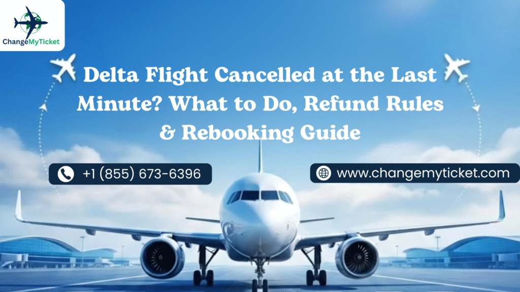 Delta flight cancelled